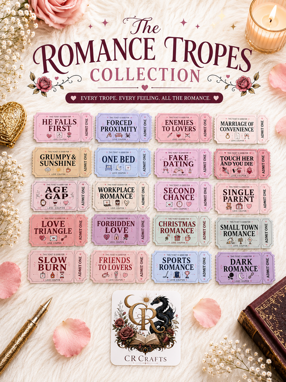 Bookmarks & Sticker Packs