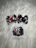 Handmade Puff Bow Hair Clips – Fabric Bow Hair Accessories |❤️ Mouse Magic