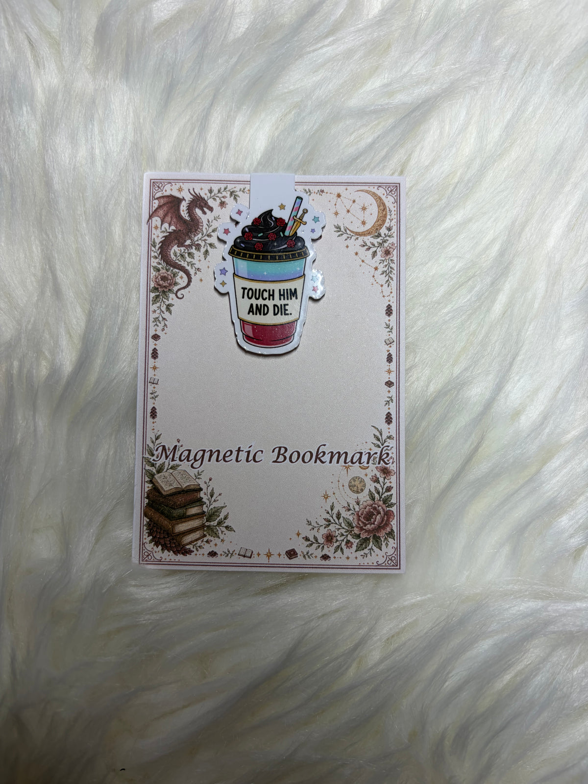 Magnetic Bookmarks – Bookish Drinks Collection 📚🥤✨