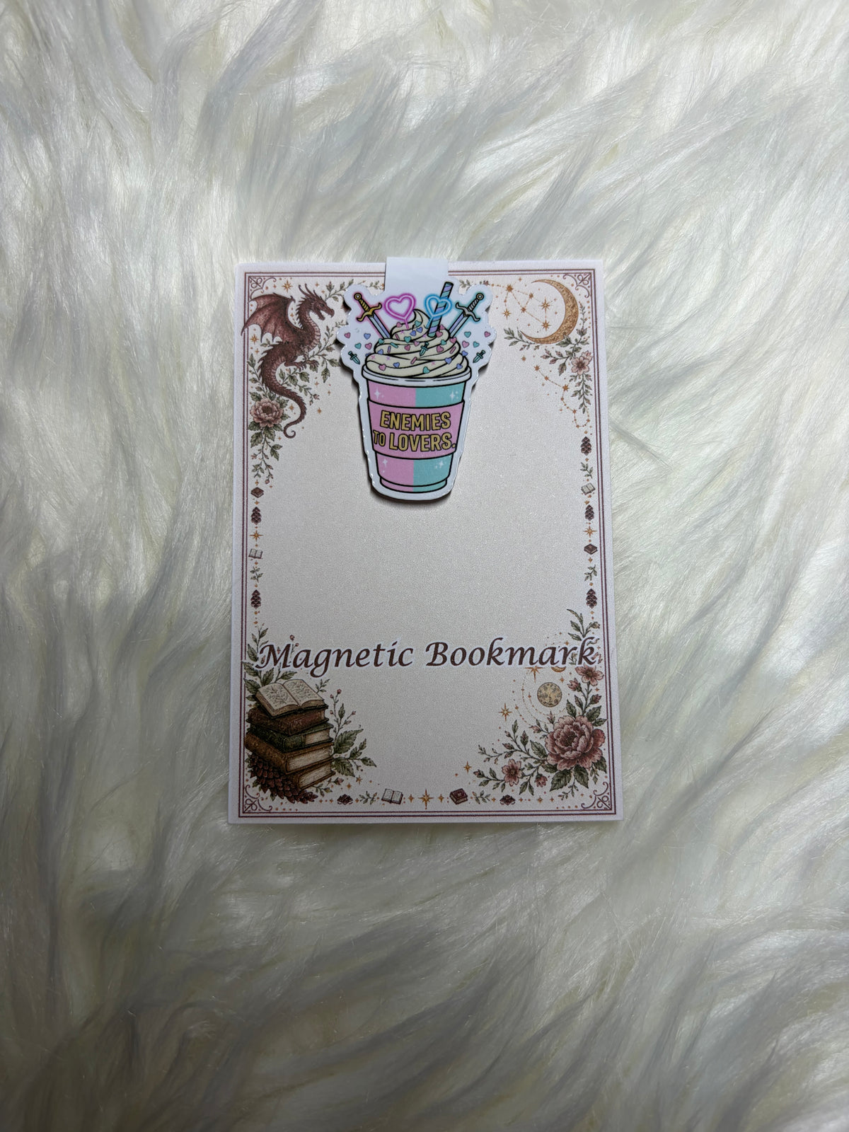 Magnetic Bookmarks – Bookish Drinks Collection 📚🥤✨