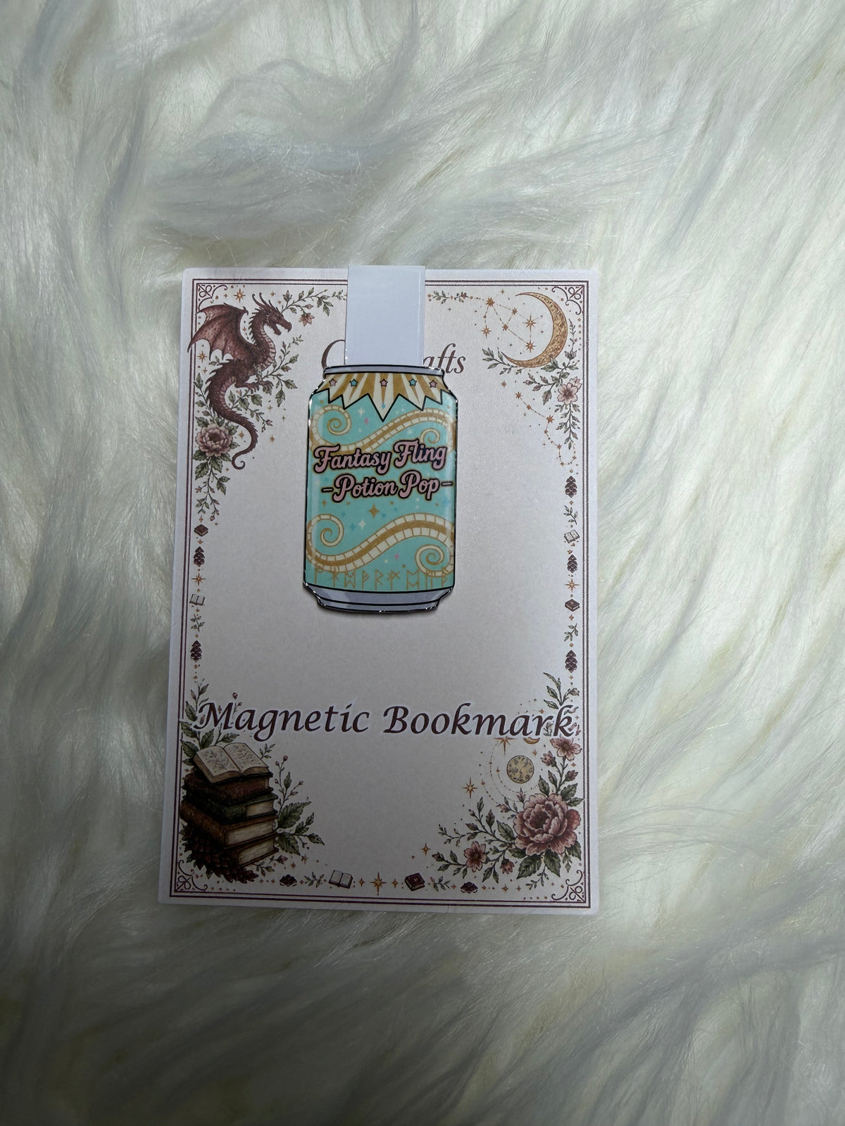 Magnetic Bookmarks – Bookish Drinks Collection 📚🥤✨
