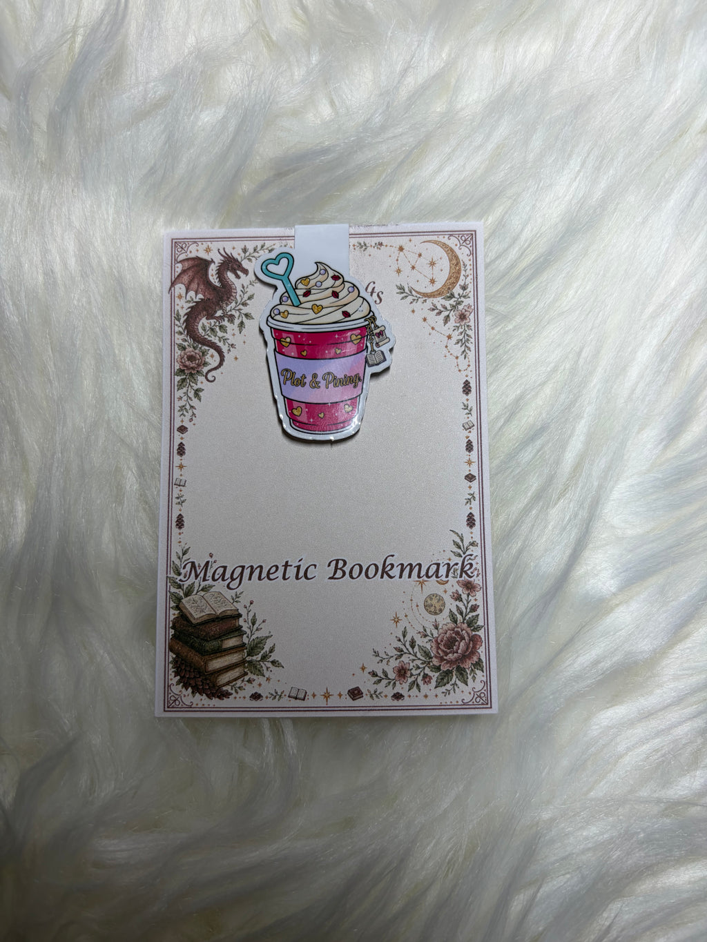 Magnetic Bookmarks – Bookish Drinks Collection 📚🥤✨