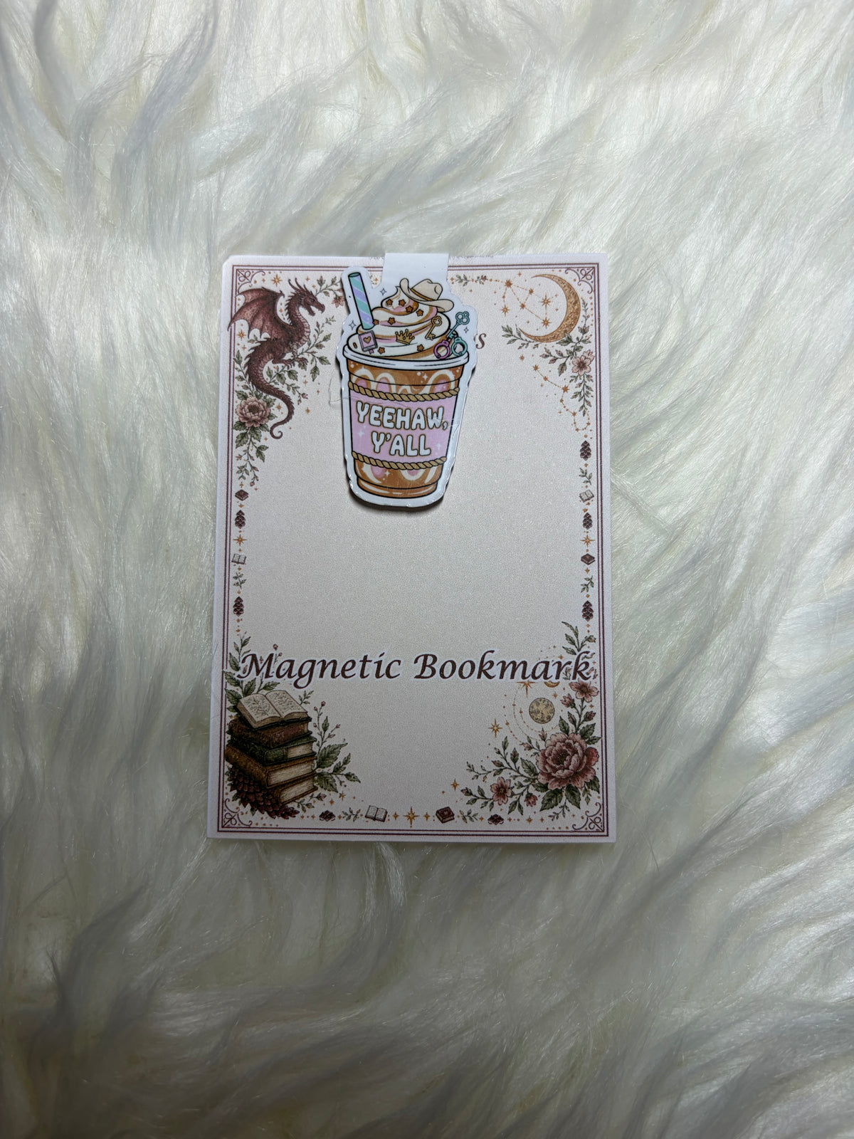 Magnetic Bookmarks – Bookish Drinks Collection 📚🥤✨
