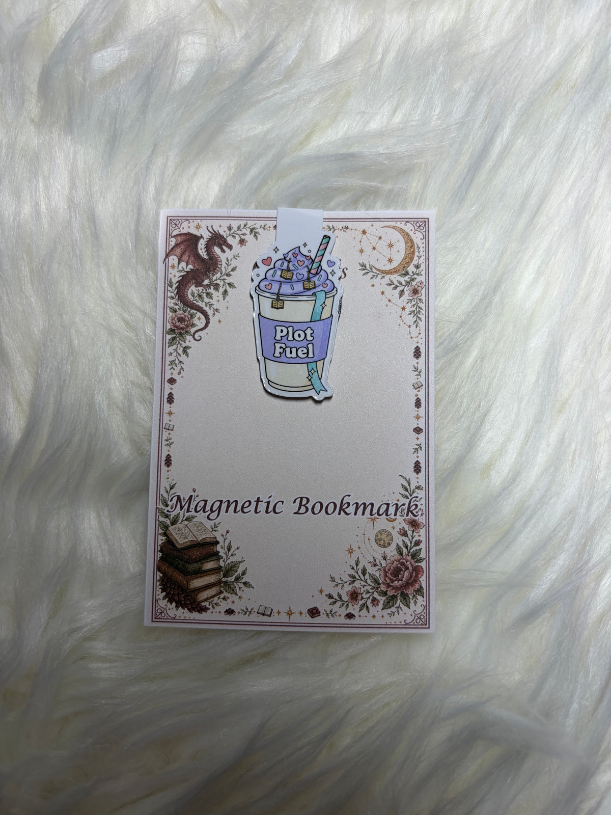 Magnetic Bookmarks – Bookish Drinks Collection 📚🥤✨