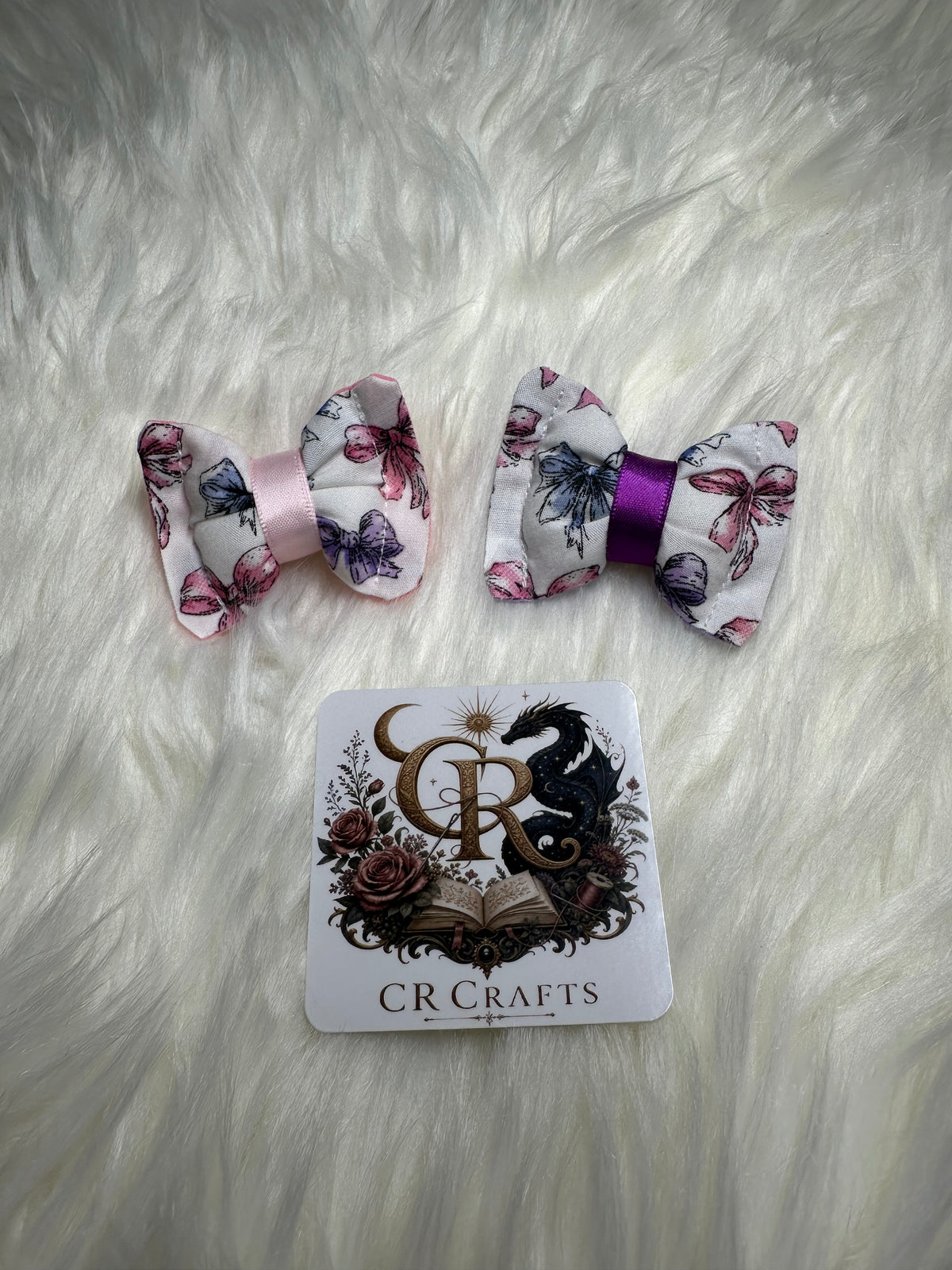 Handmade Puff Bow Hair Clips – Fabric Bow Hair Accessories |🎀 Bow Boutique