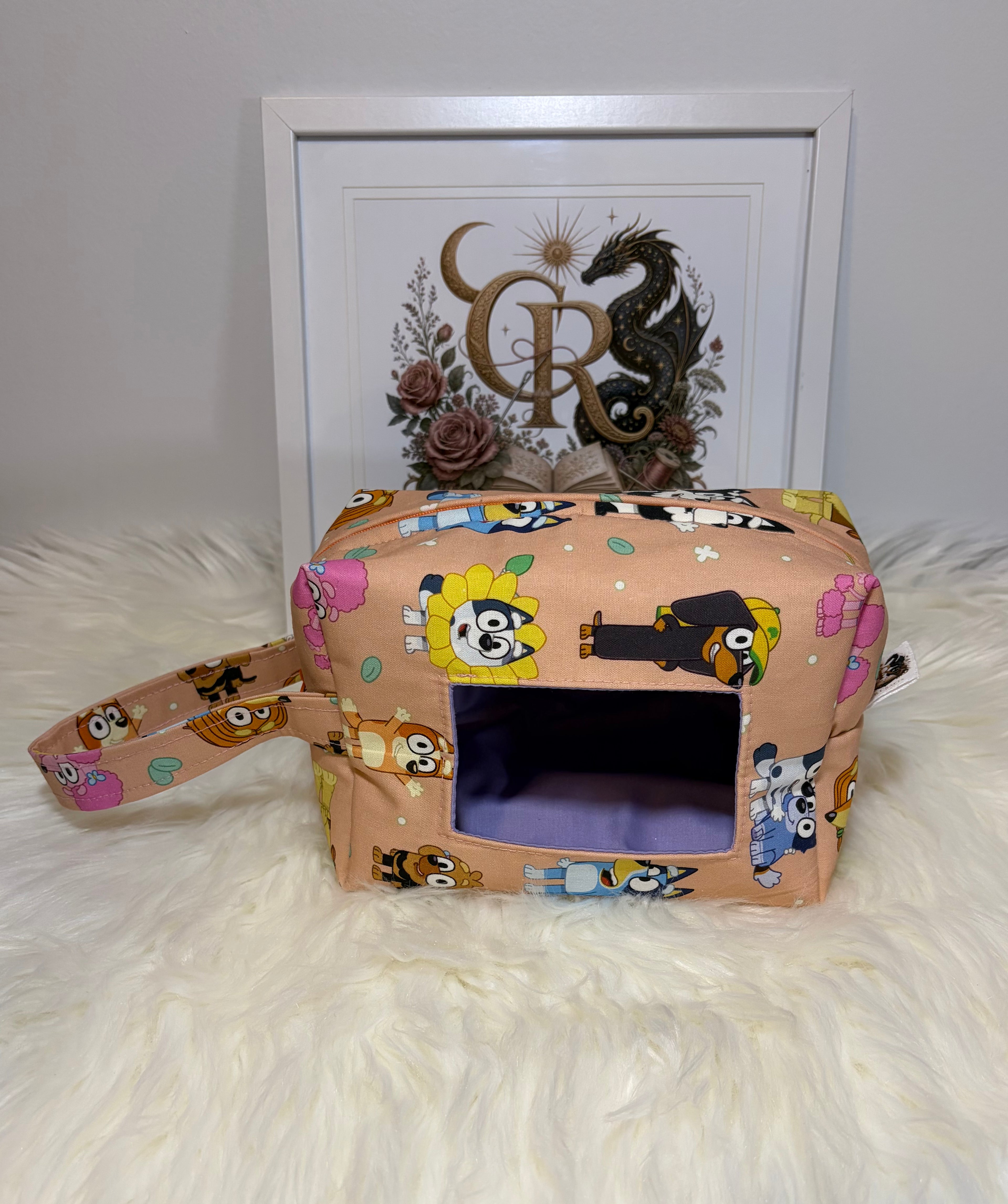 Nappy & Wipes Pouch | Handmade Baby Bag | 🐾 Heeler Adventures Collection