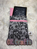 🕸️ Handmade Padded Kindle & E-Reader Sleeve | 🕸️ Dark Academia Collection