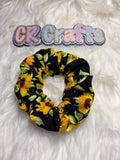 🌻 Handmade Cotton Scrunchie | 🌻 Sunflower Fields Collection