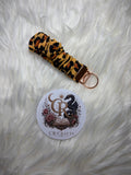 🐆 Handmade Scrunchie Wristlet Keychain | 🐆 Wild Luxe Collection