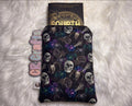 🌙  Quilted Book Sleeve with Zipper | 🌙 Midnight Garden Collection