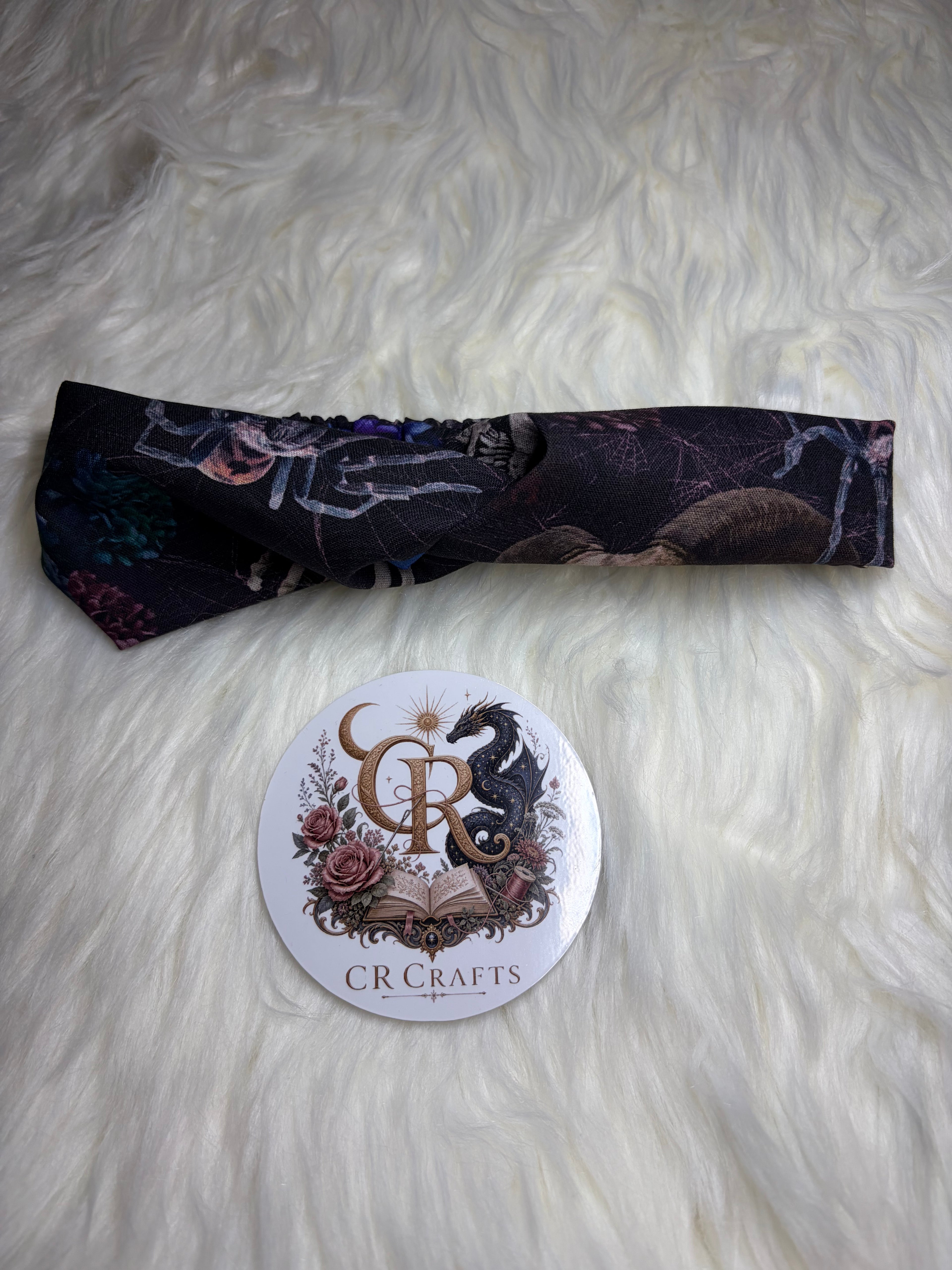 Handmade Twisted Headbands | Midnight Garden Collection
