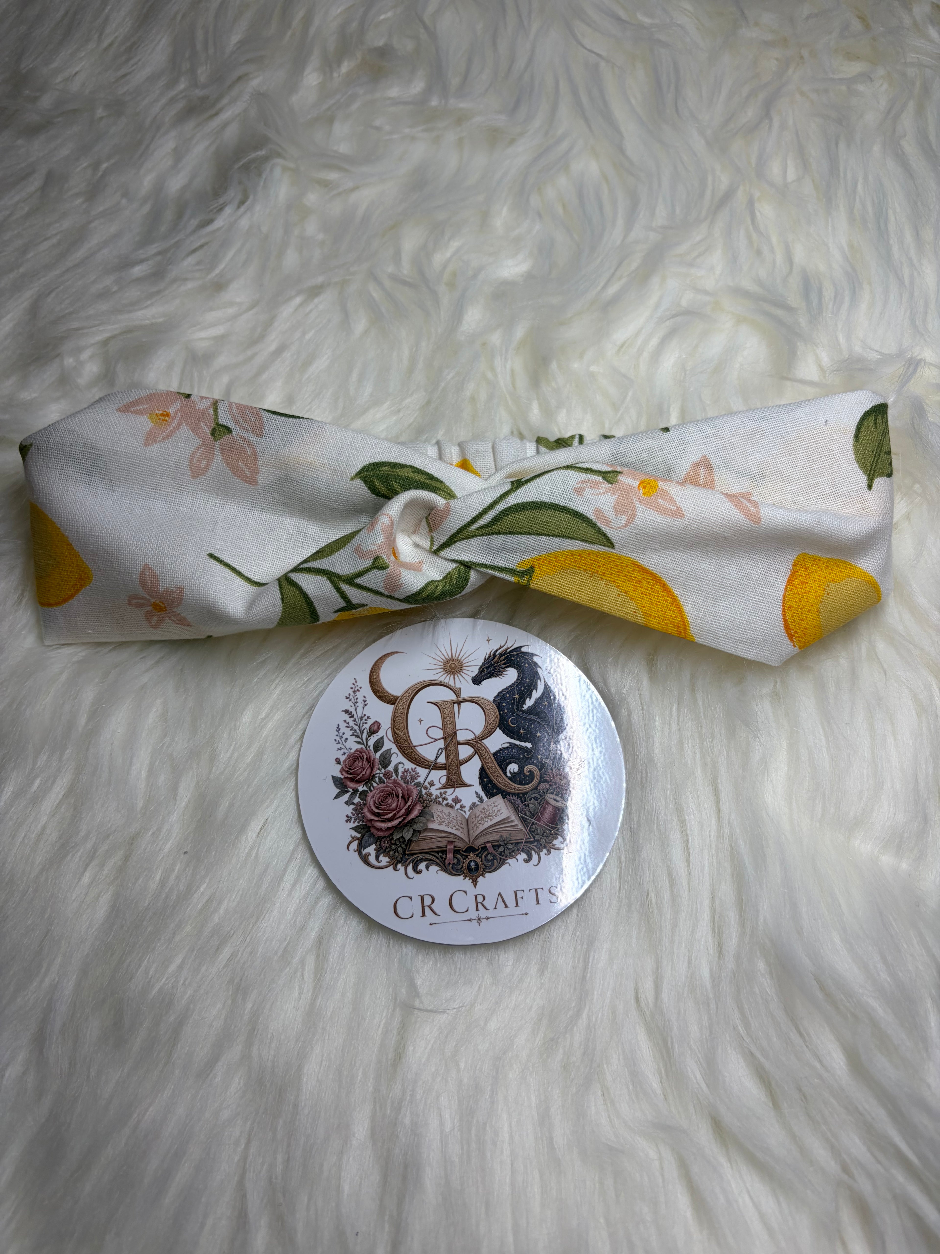 Handmade Twisted Headbands | Lemon Blossom