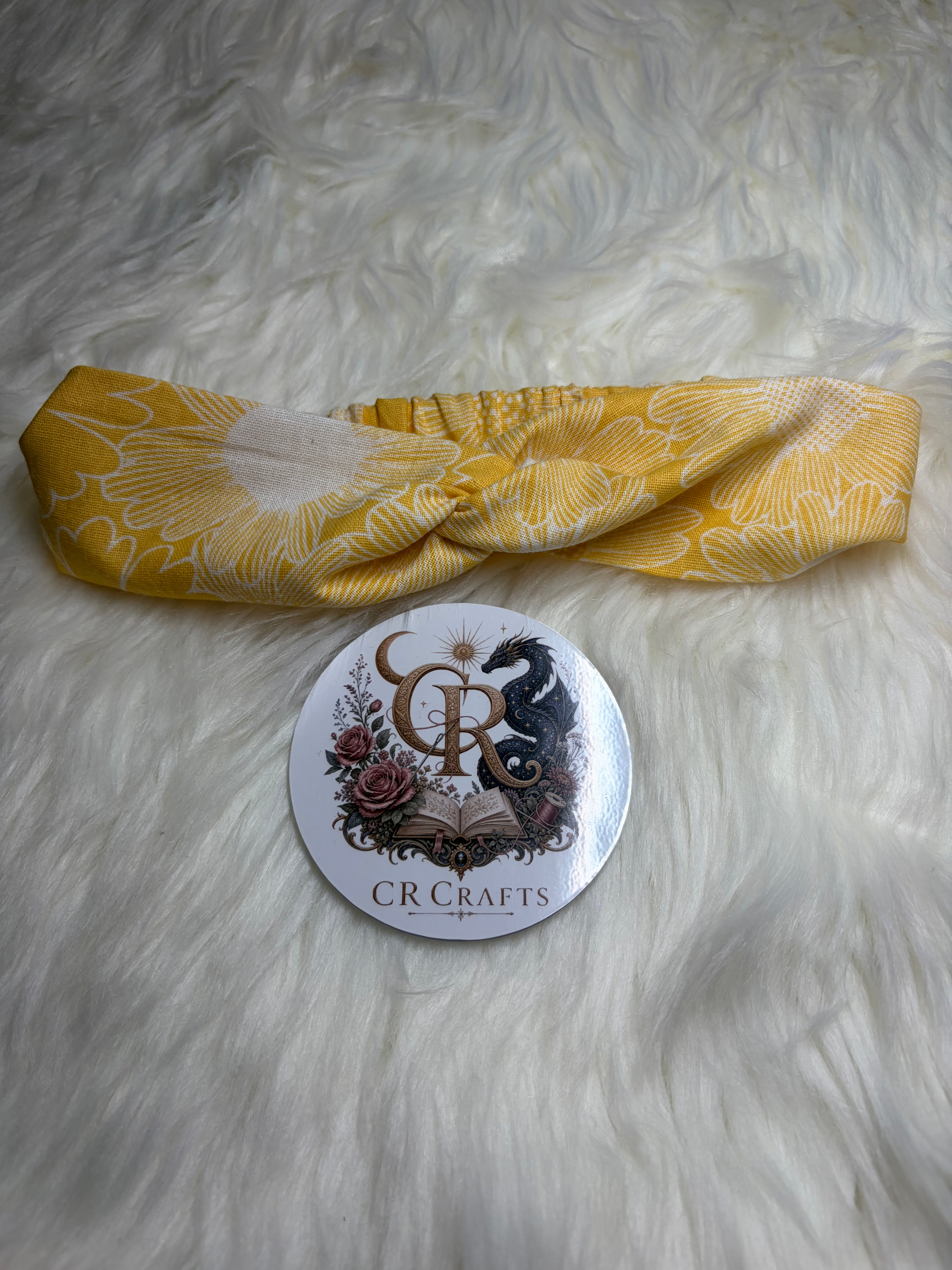 Handmade Twisted Headbands | Golden Daisy Collection