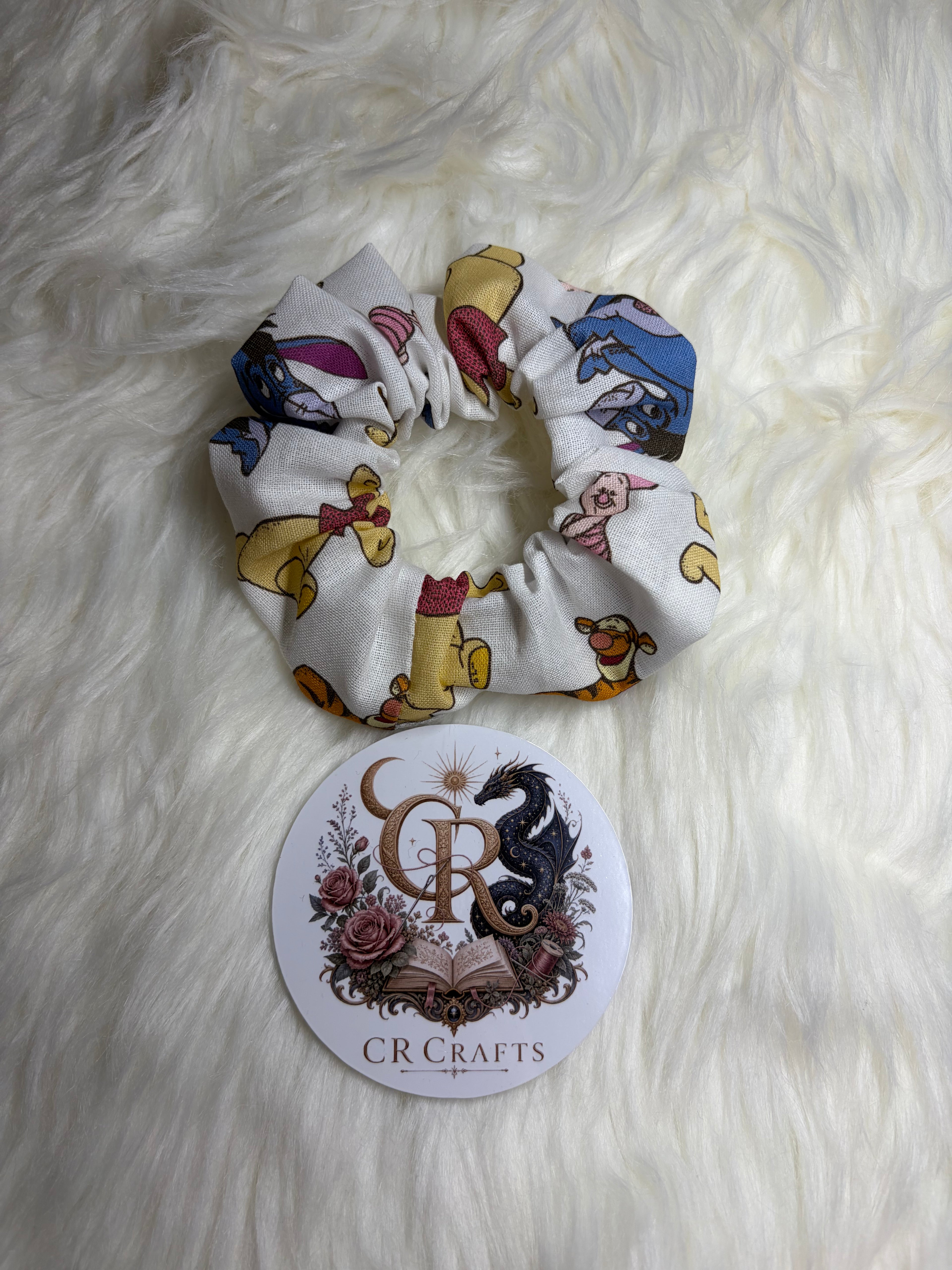 Handmade Cotton Scrunchie | Hundred Acre Friends Collection