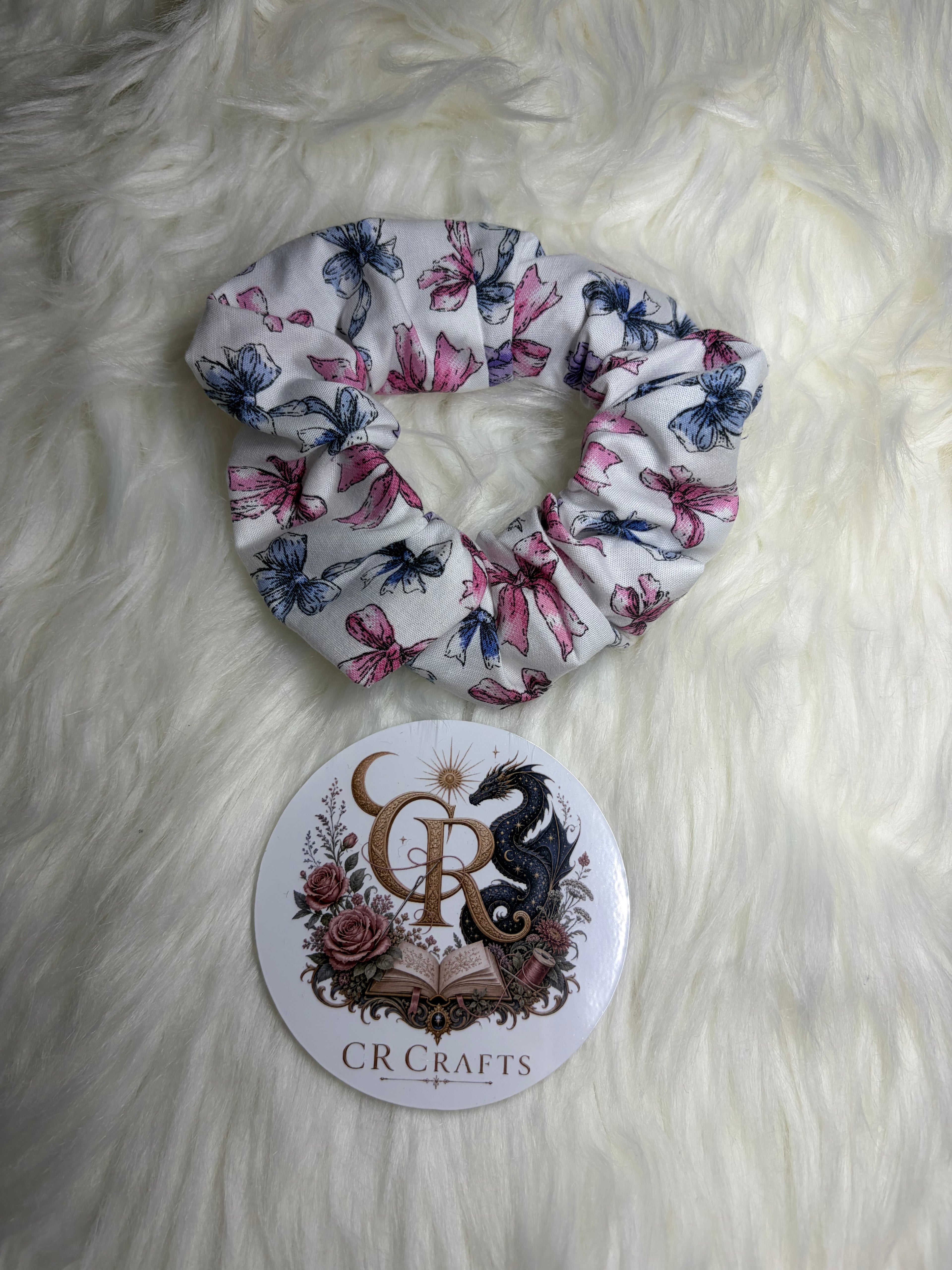 Handmade Cotton Scrunchie | Bow Boutique Collection